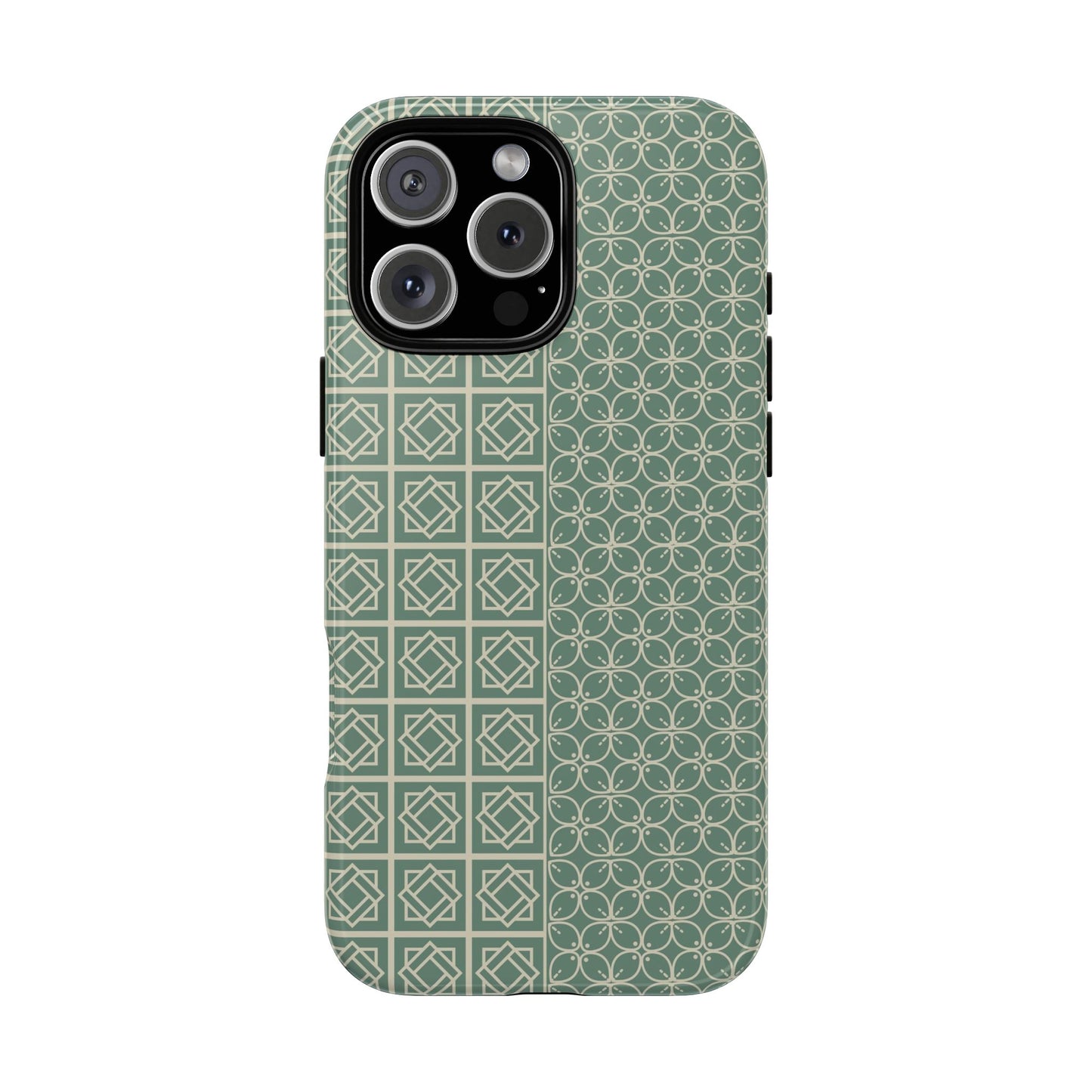 Stylish Phone Case with Geometric Patterns, Tough Cases, Durable Cell Phone Cover, Trendy Smartphone Accessory, Functional Gift Idea