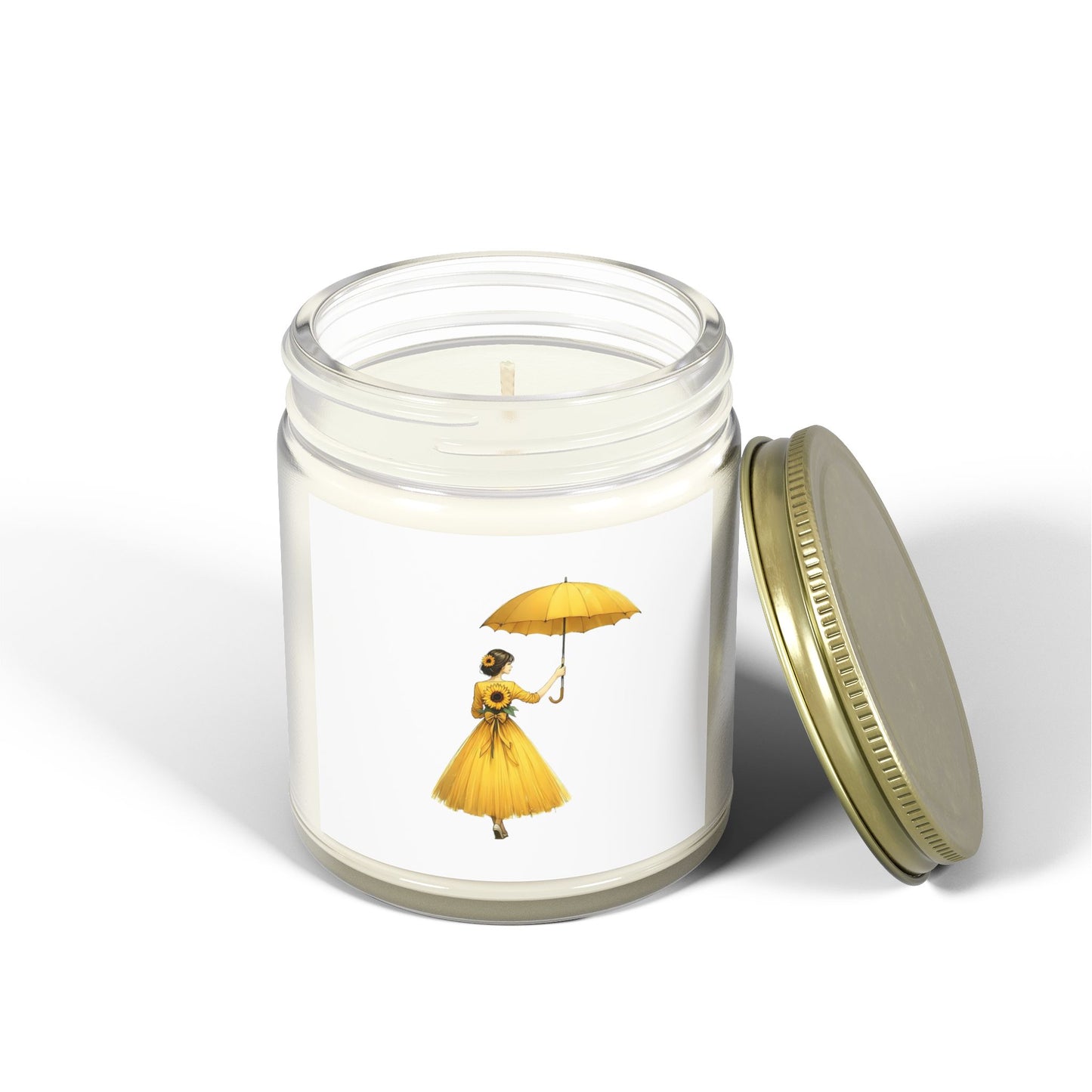 Scented Candles, Coconut Apricot Wax (4oz, 9oz)