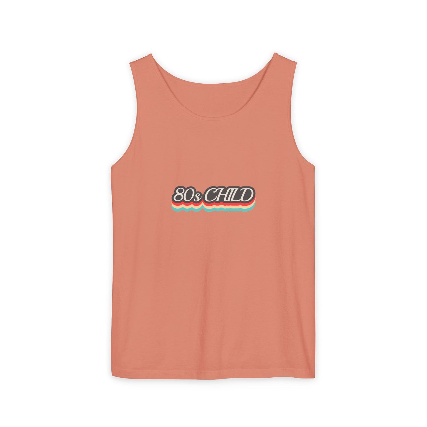 80s Child Unisex Tank Top | Retro Summer Wear, Vintage Style Shirt, Gift for 80s Lovers, Bohemian Fashion, Nostalgic Apparel