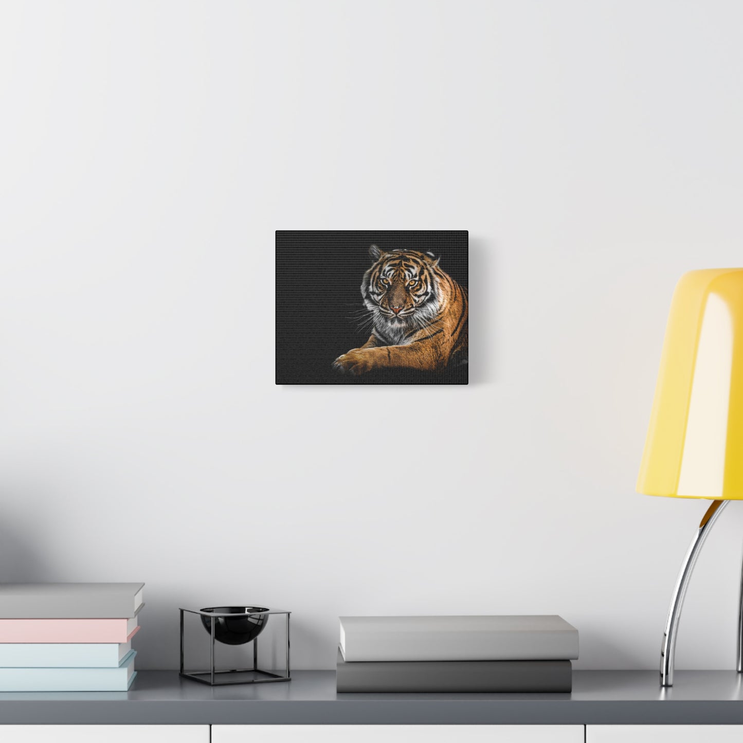 Majestic Tiger Canvas Art, Perfect for Animal Lovers, Home Decor, Gift for Wildlife Enthusiasts, Modern Wall Art, 1.25" Depth