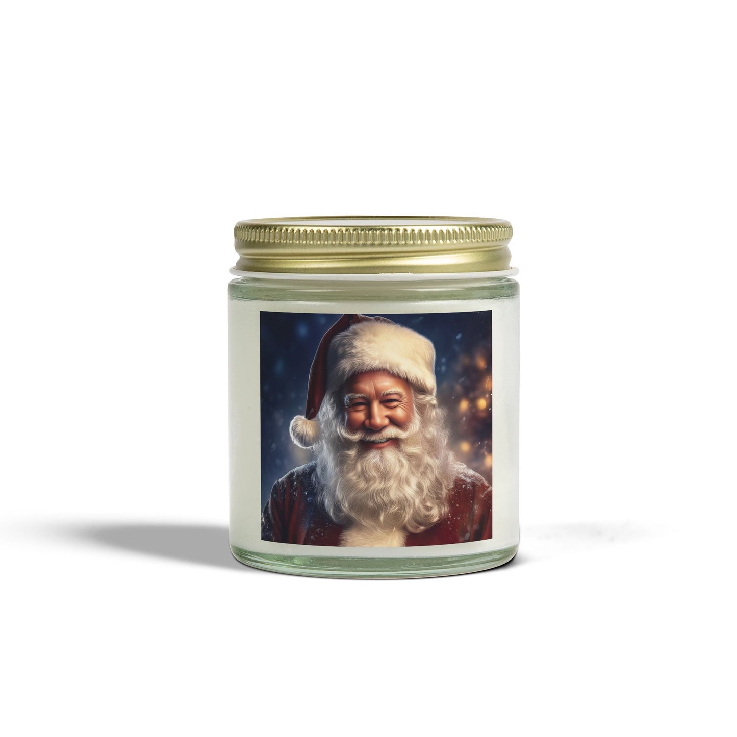 Festive Santa Scented Candle | Holiday Gift, Cozy Home Decor, Christmas Candle, Seasonal Aromatherapy, Unique Stocking Stuffer