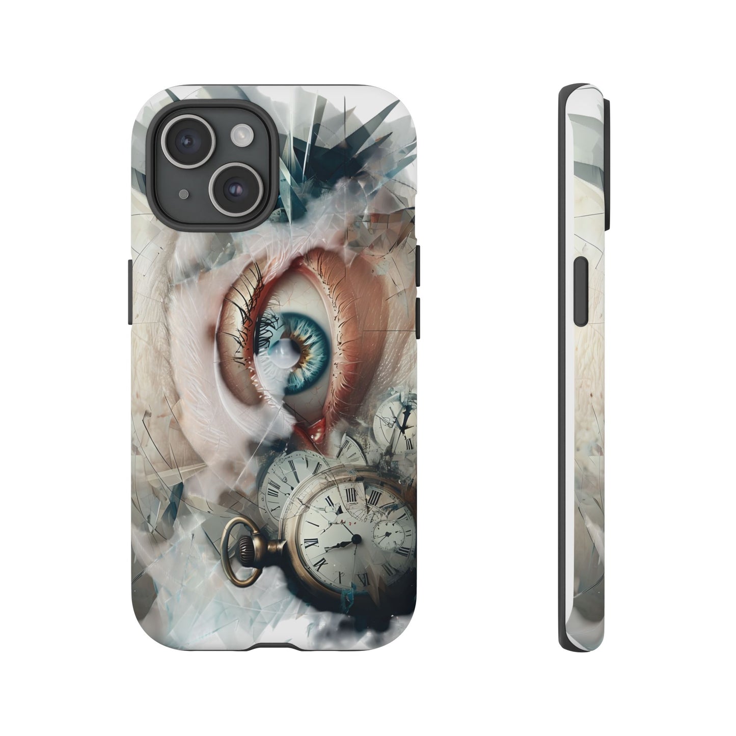 Artistic Eye Phone Case, Unique Smartphone Cover, Whimsical Gift for Art Lovers, Trendy Tech Accessory, Birthday Present, Holiday Gift