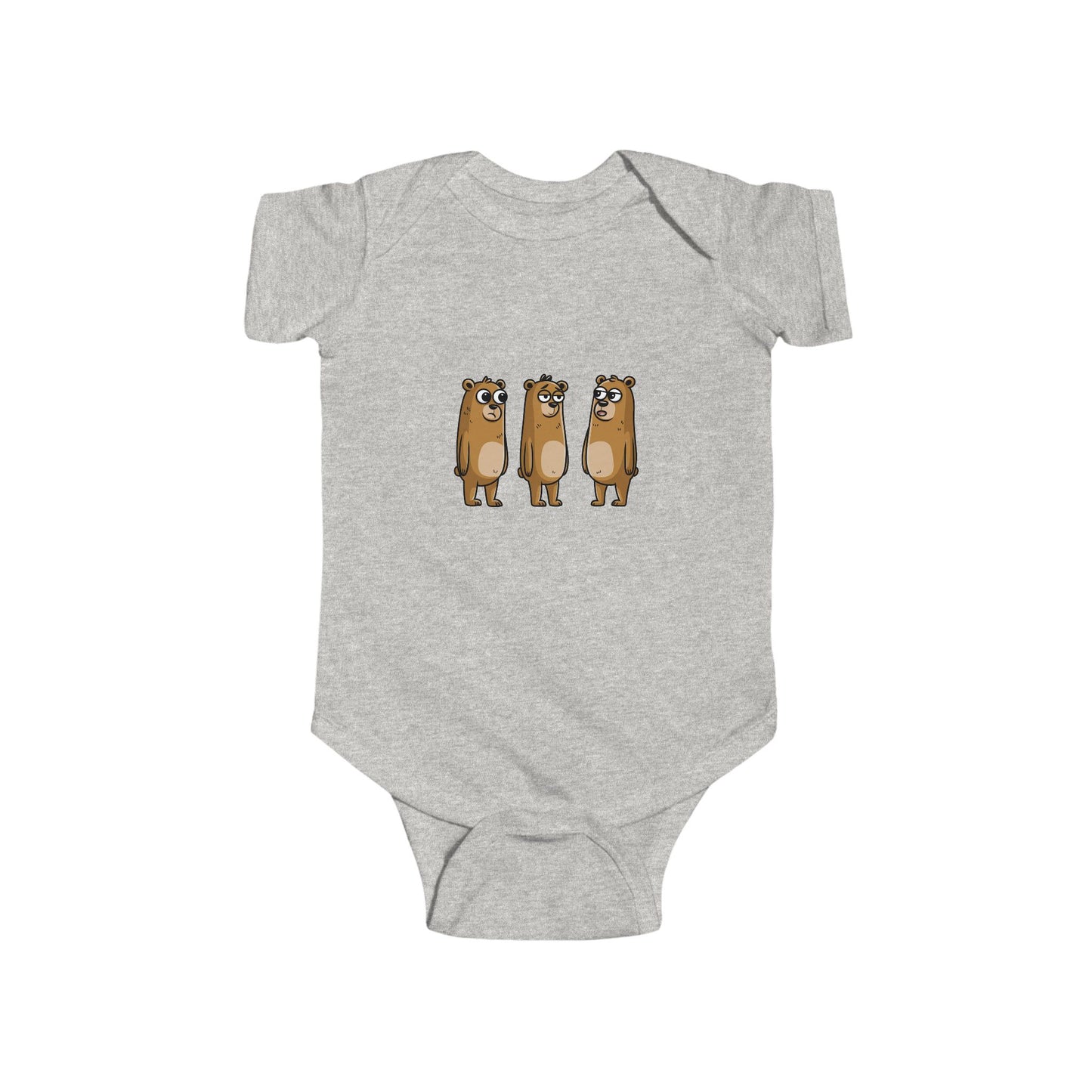 Cute Bear Infant Bodysuit, Adorable Baby Clothes, Baby Shower Gift, Cute Animal Outfit, Toddler Clothing, Infant Apparel