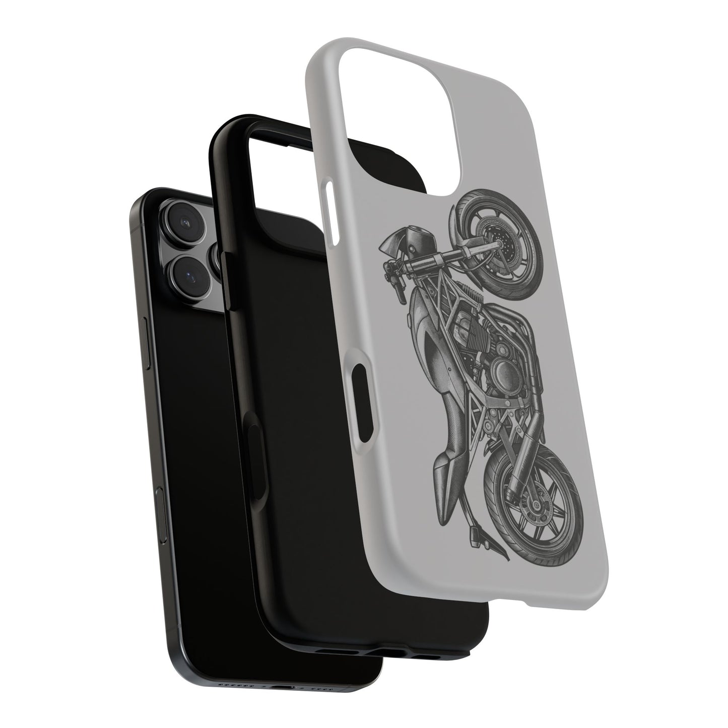 Motorcycle Phone Case - Tough Cases - Biker Gift, Motorcycle Lover, Custom Phone Cover, Unique Biker Accessory