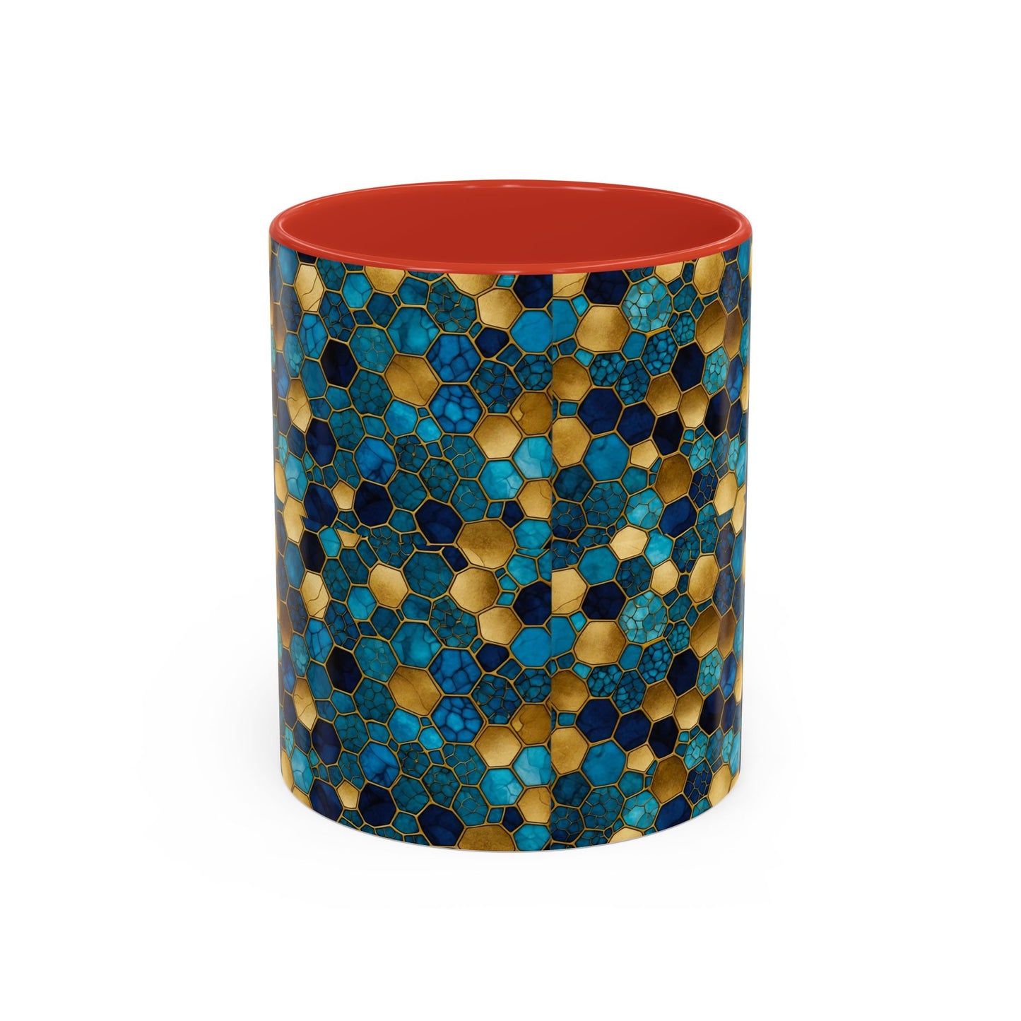 Textured Geometric Accent Coffee Mug, Unique Coffee Cup, Home Decor, Gift for Coffee Lovers, Modern Kitchenware