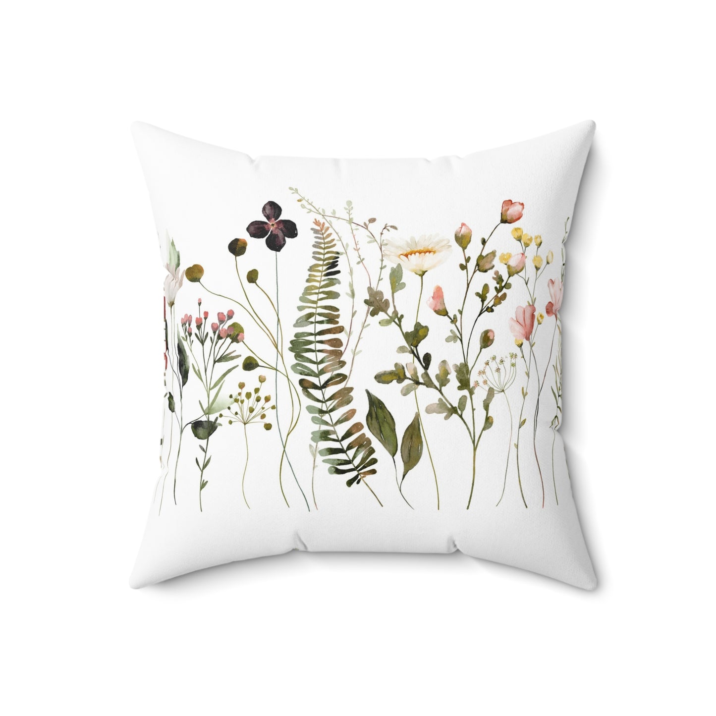 Spun Polyester Square Pillow