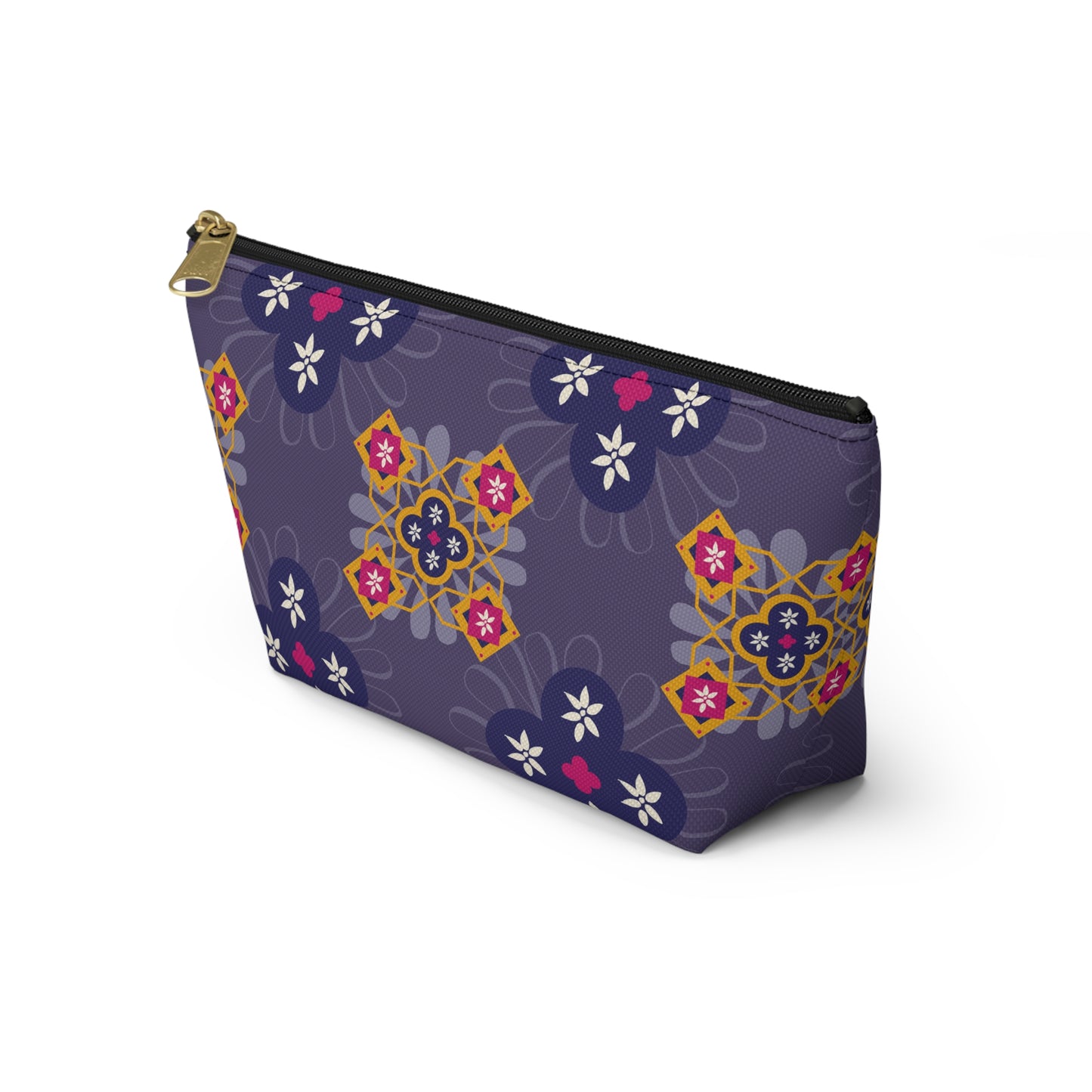 Vibrant Floral Accessory Pouch, Makeup Bag, Travel Organizer, Cute Storage, Gift for Her