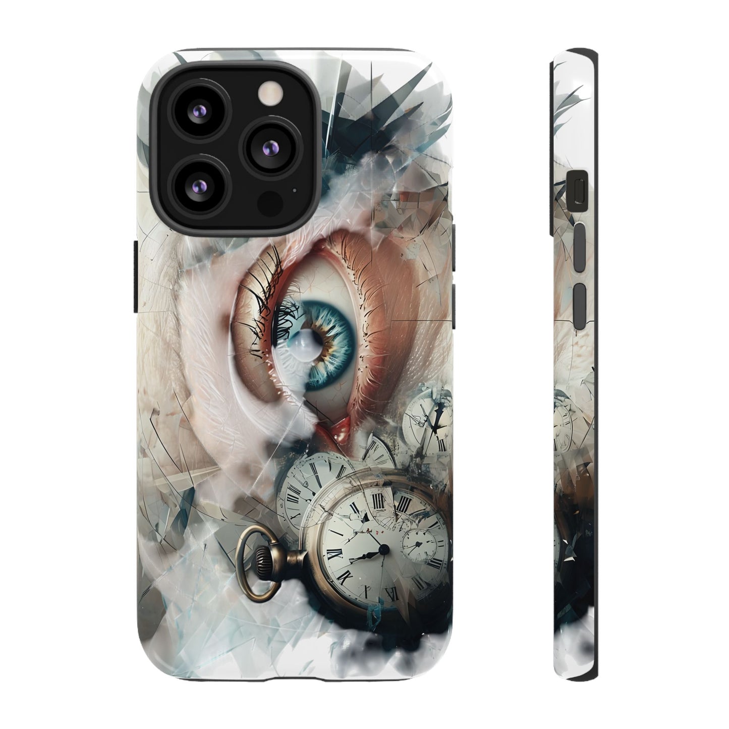 Artistic Eye Phone Case, Unique Smartphone Cover, Whimsical Gift for Art Lovers, Trendy Tech Accessory, Birthday Present, Holiday Gift