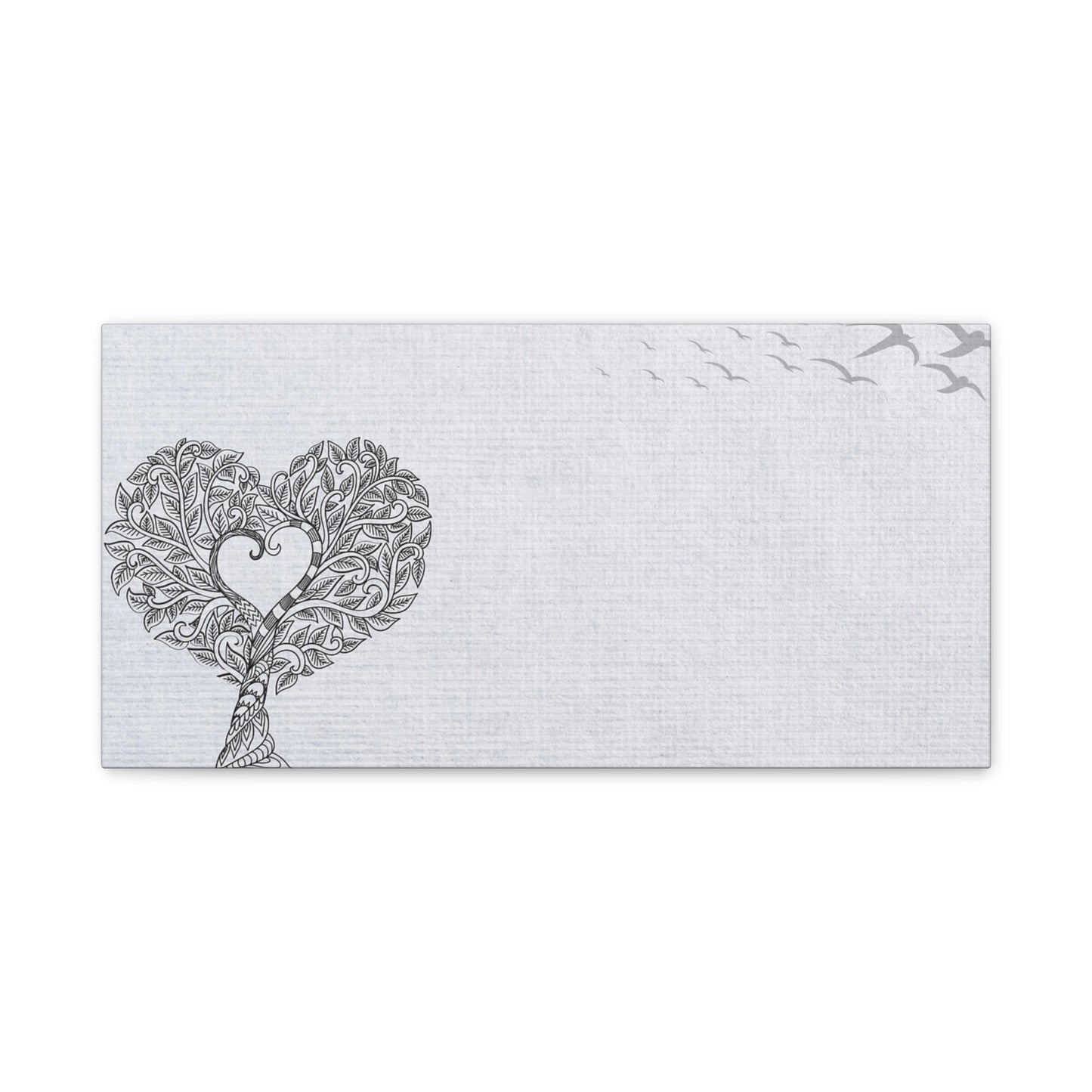 Matte Canvas, Stretched, 1.25" - Heart Tree