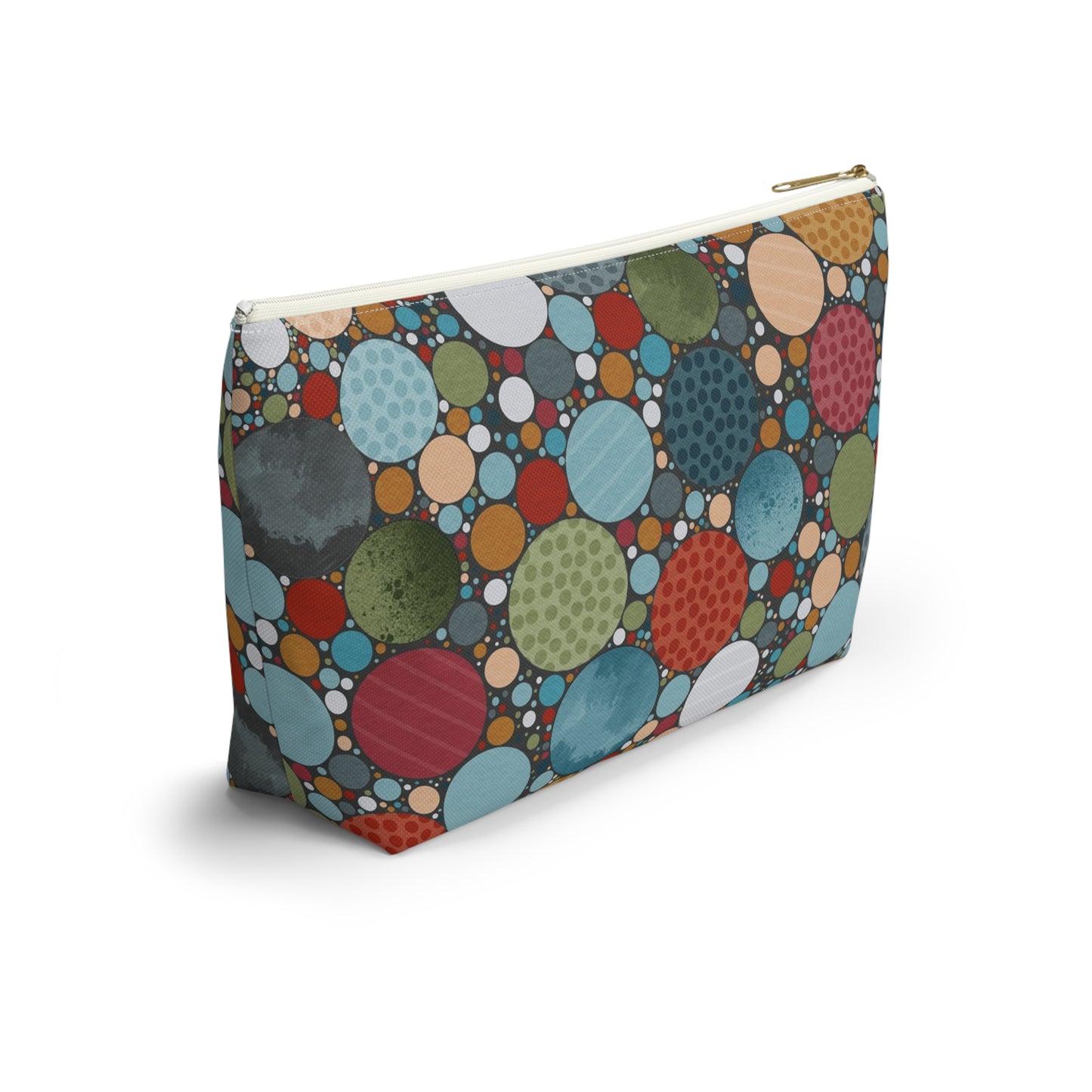 Colorful Polka Dot Accessory Pouch - Perfect for Travel, Makeup, Gifts, Organizing, and Everyday Use