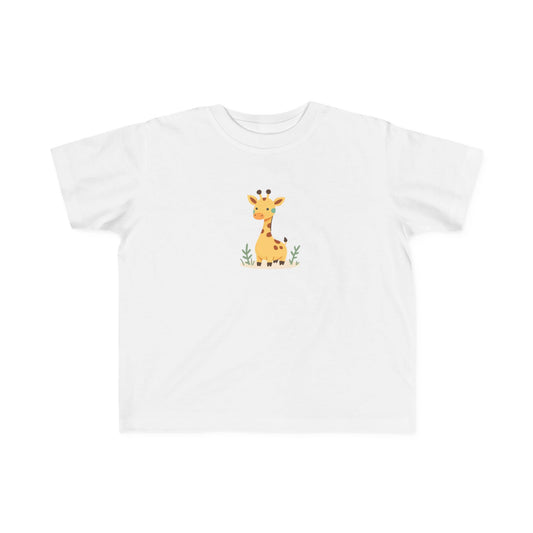 Cute Giraffe Toddler Tee, Perfect Gift for Kids, Birthday Item, Nursery Decor, Summer Outfit, Animal Lover's Shirt