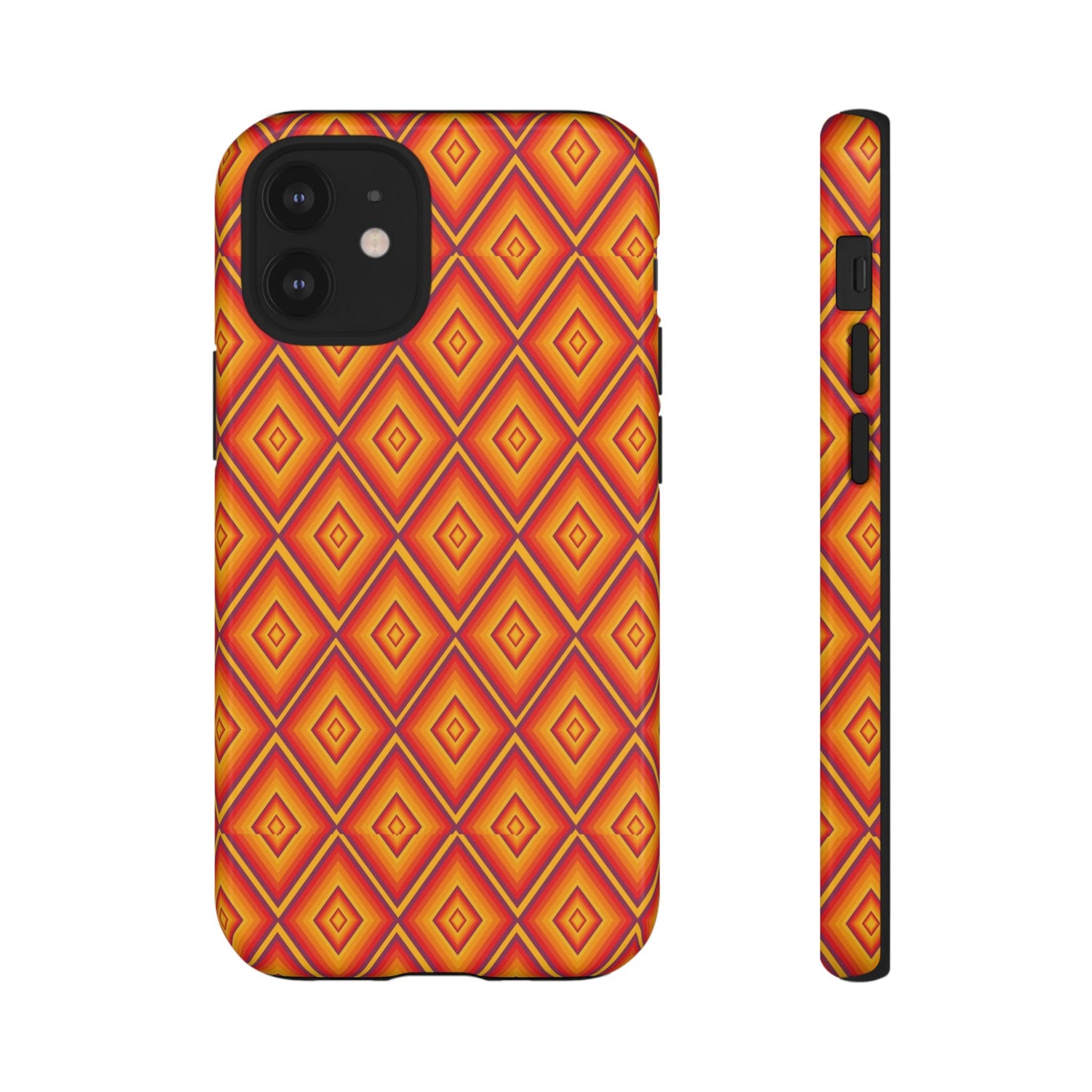 Geometric Phone Case, Tough Cases for Protection, Stylish Smartphone Cover, Vibrant Patterned Phone Accessory, Unique Gift Idea, [...]