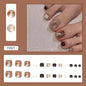 Pure desire French diamond flash ins wind sweet and cool hot girl press-on nails and Press-on toenails special fake nail manicure piece Press-on toenails nail｜365nails