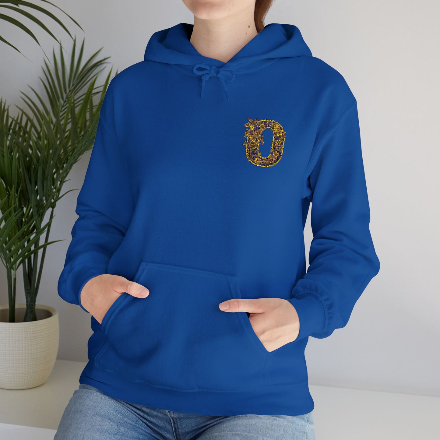 Unisex Heavy Blend™ Hooded Sweatshirt - Letter O