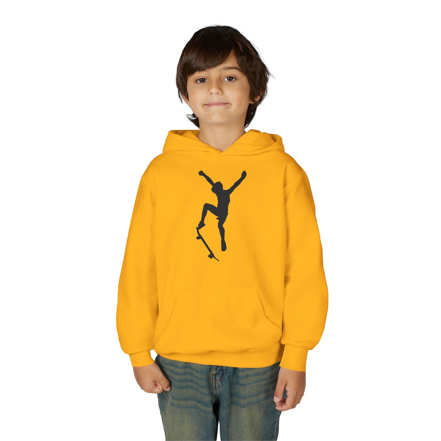 Youth Heavy Blend Hooded Sweatshirt- Skateboard