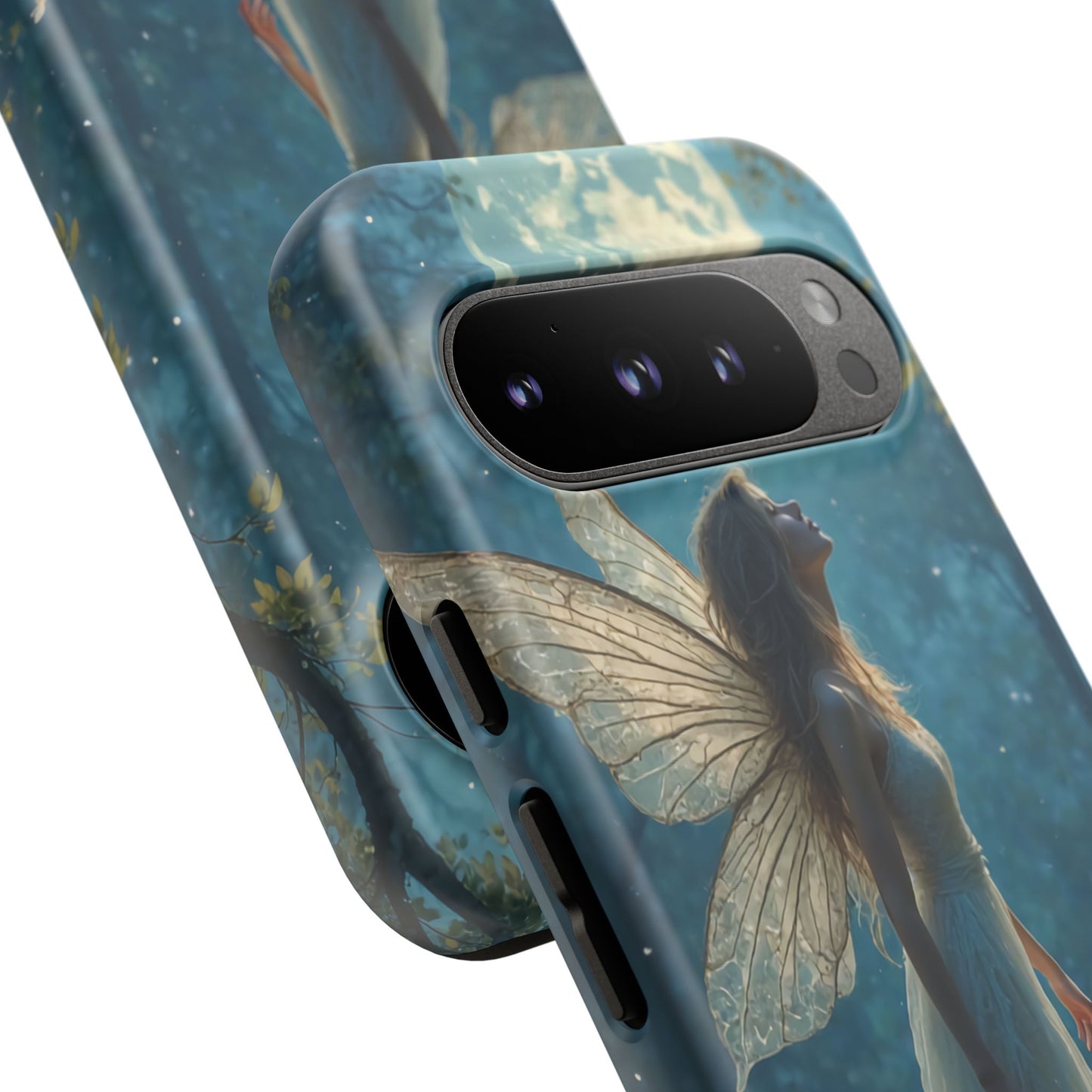 Fairy Moon Phone Case | Tough Cases for Nature Lovers, Fantasy Gift, Boho Phone Accessory, Ethereal Aesthetic, Magical Design