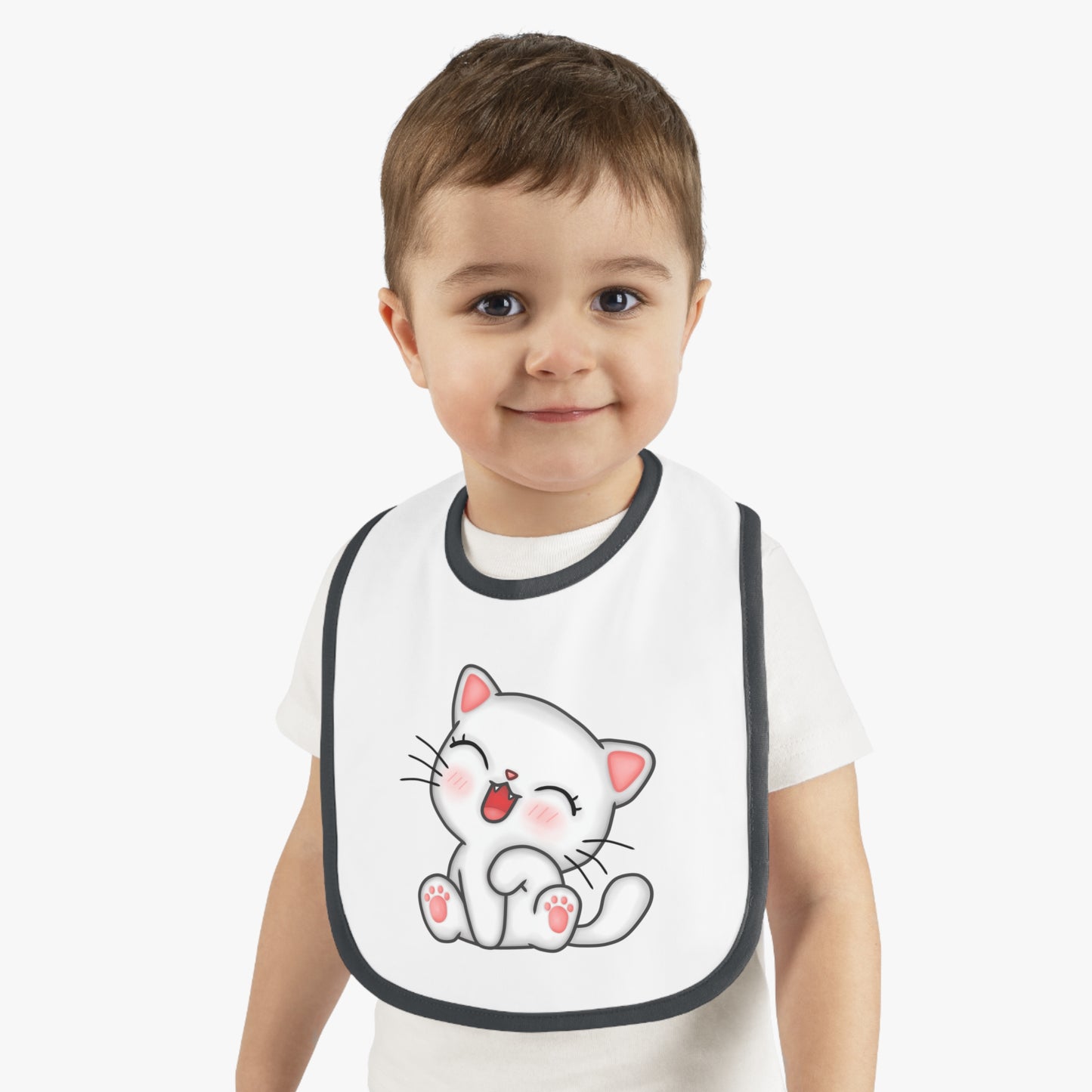 Cute Cat Baby Bib, Adorable Baby Accessories, Cat Lover Gift, Toddler Feeding Essential, Baby Shower Present, Fun Mealtime Gear