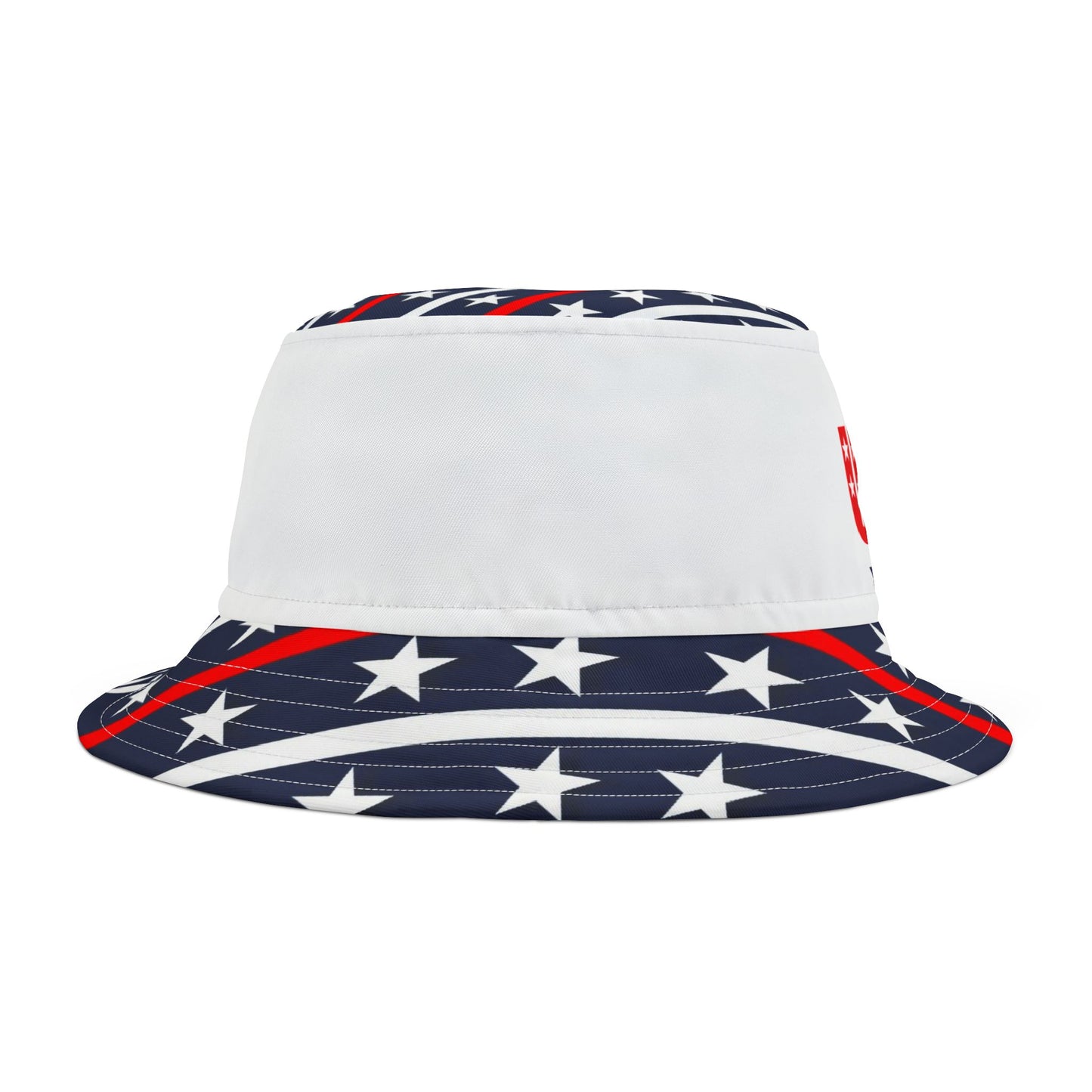 Patriotic USA Bucket Hat, Summer Sun Hat, Outdoor Recreation, Independence Day Gift, Red White Blue Accessories