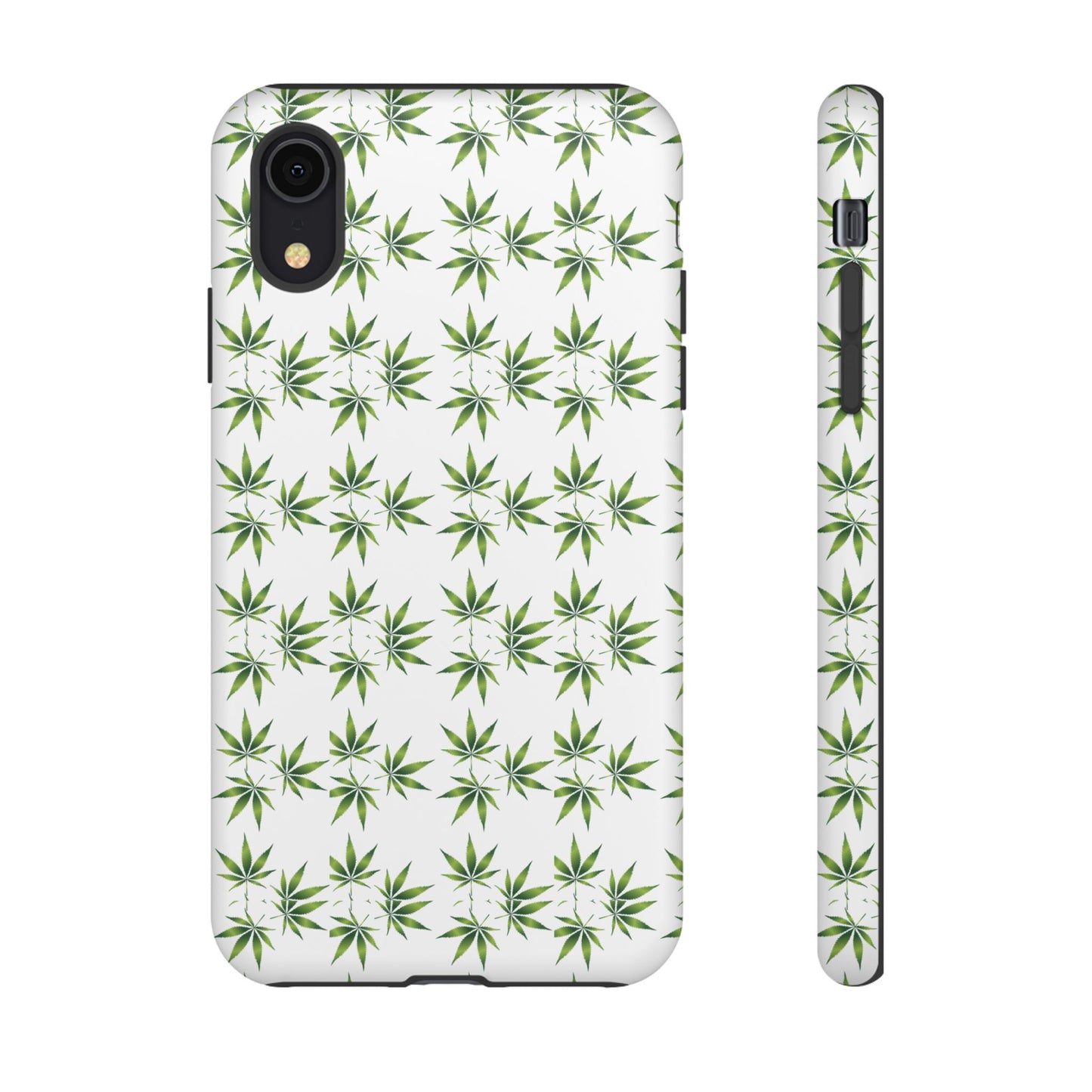 Stylish Phone Case with Cannabis Leaf Design, Durable Phone Cover, Gift for Stoner Friends, Unique Phone Accessory, Nature-Inspired Design