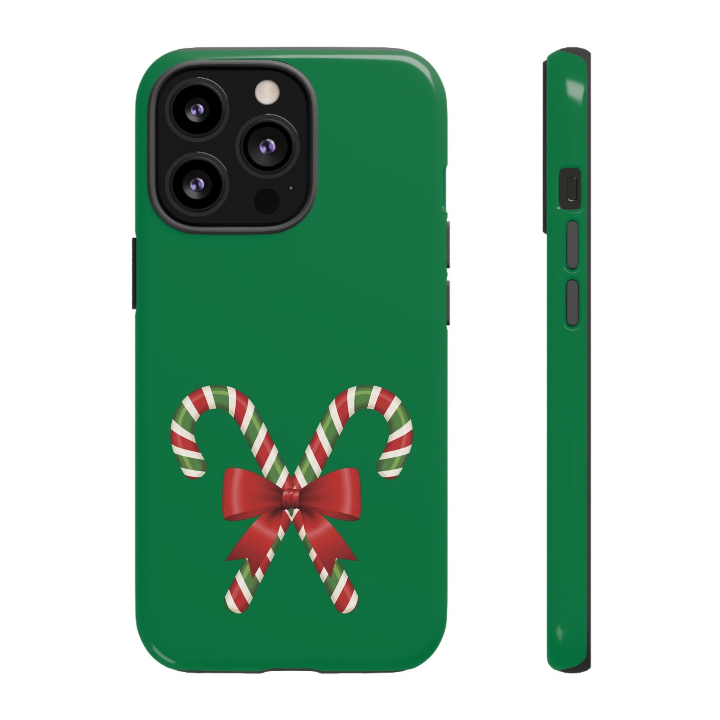 Candy Cane Phone Case: Holiday Spirit, Festive Gift, Cute Accessories, Christmas Decor, Seasonal Style