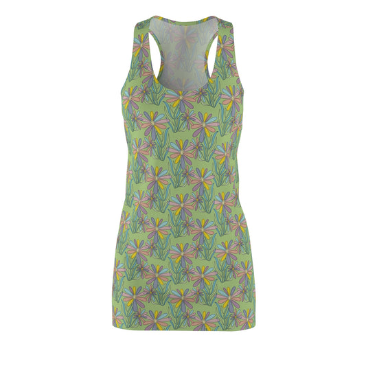 Women's Cut & Sew Racerback Dress (AOP)