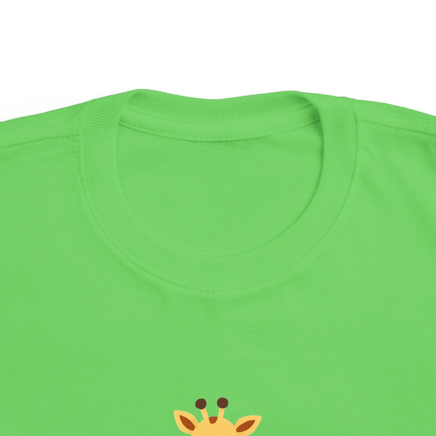 Cute Giraffe Toddler Tee, Perfect Gift for Kids, Birthday Item, Nursery Decor, Summer Outfit, Animal Lover's Shirt