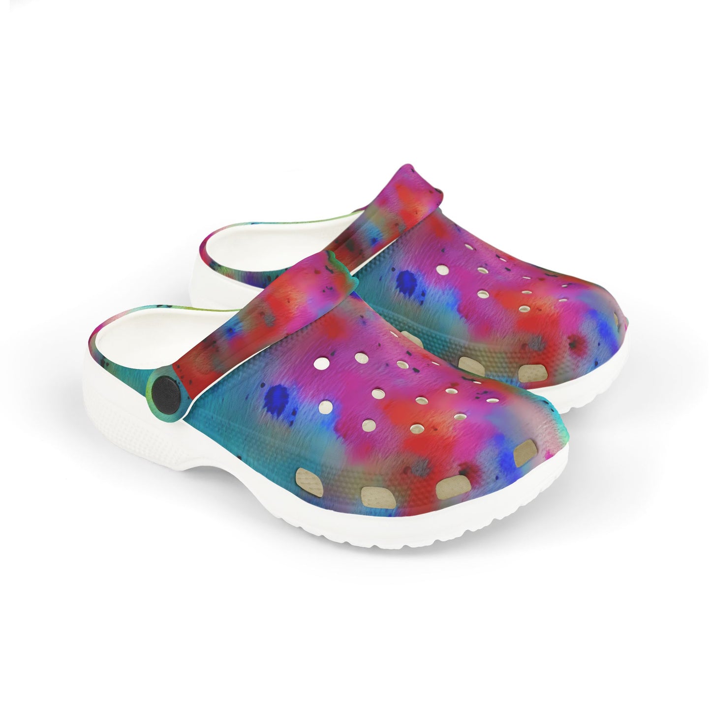 Colorful Kid's EVA Foam Clogs - Fun and Comfortable Footwear for Playtime, Summer Adventures, Parties, and Outdoor Activities
