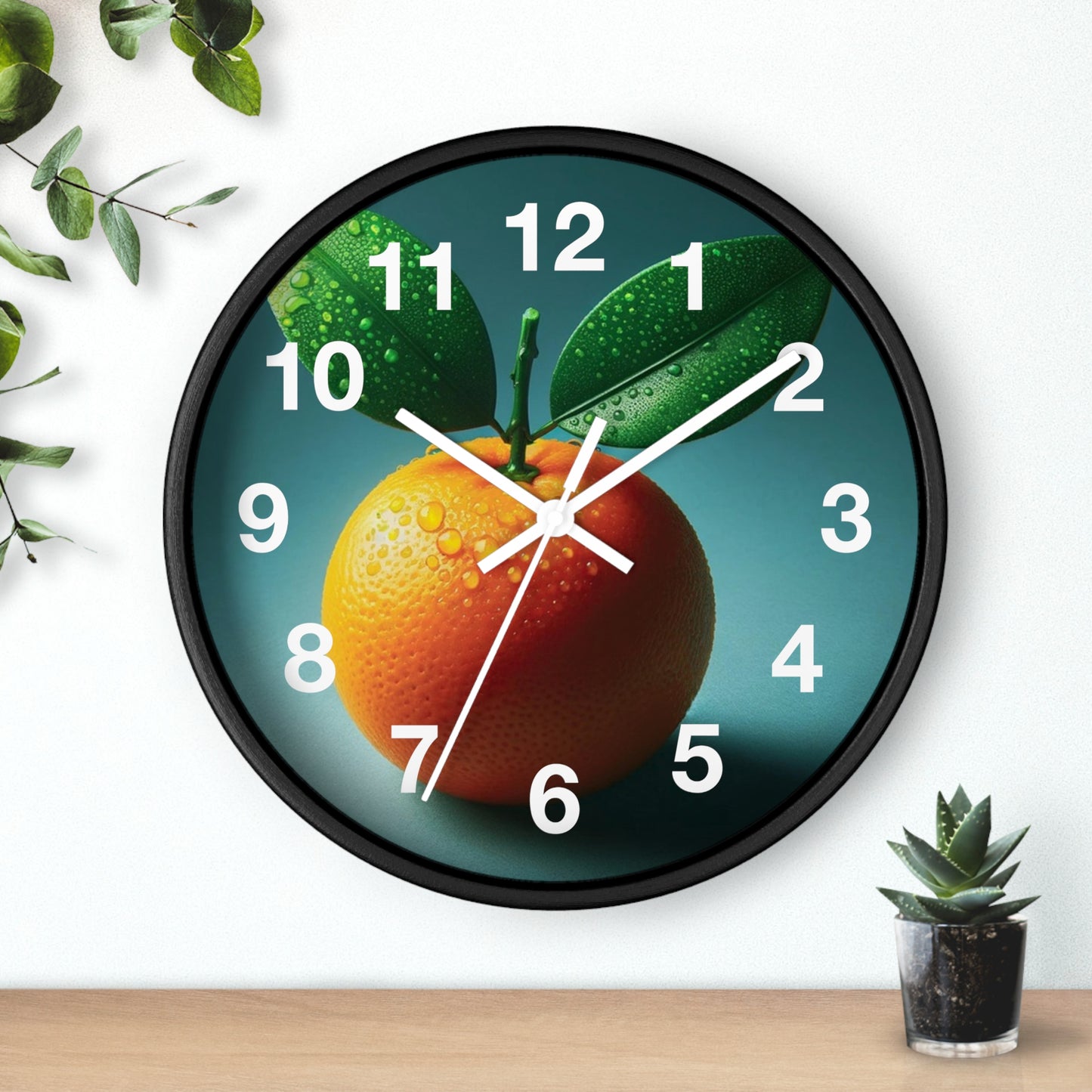 Citrus-Inspired Wall Clock | Fragrant Fruit Home Decor, Kitchen Wall Art, Unique Gift for Fruit Lovers, Bright Orange Design, Modern [...]