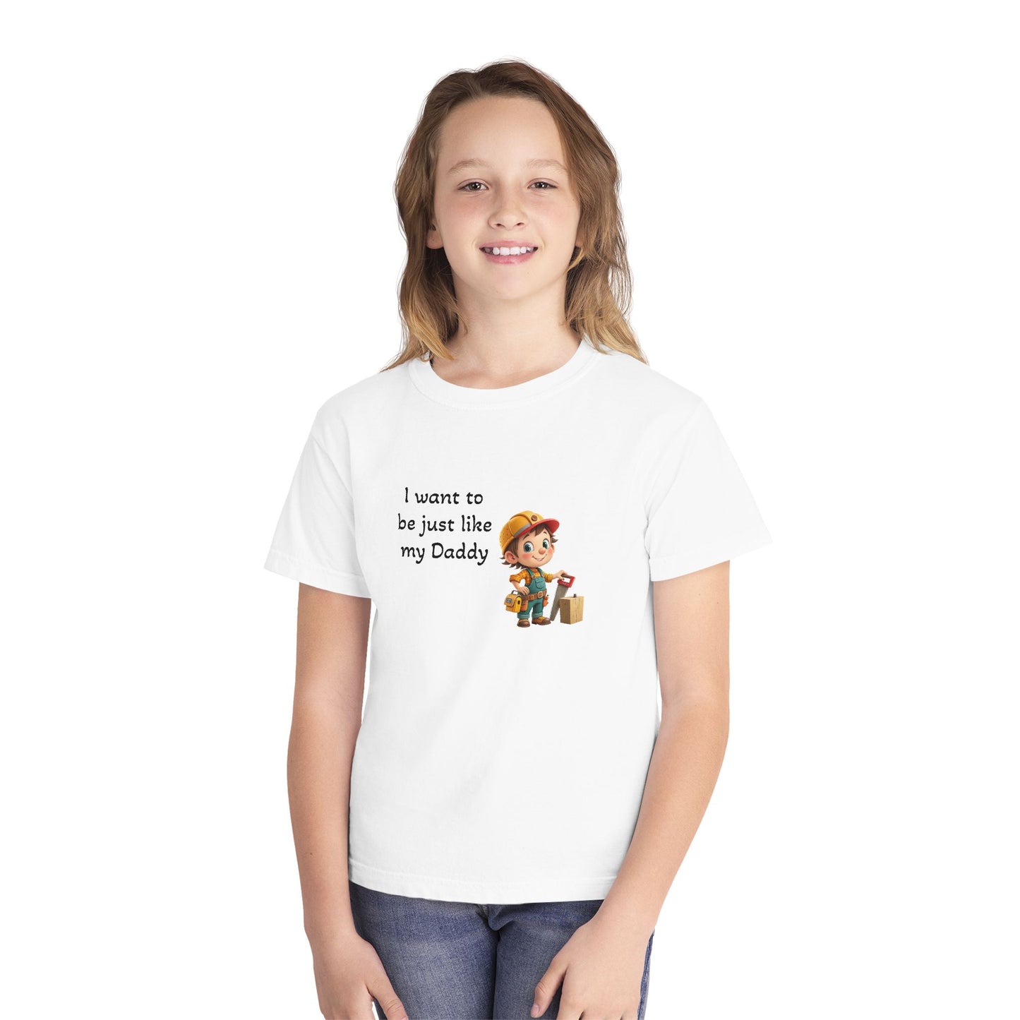 Youth Tee - 'I Want to Be Just Like My Daddy'