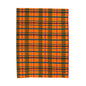 Cozy Plaid Velveteen Plush Blanket | Soft Throw for Fall, Home Décor, Gift for Him/Her, Autumn Vibes, Snuggle-Up Comfort