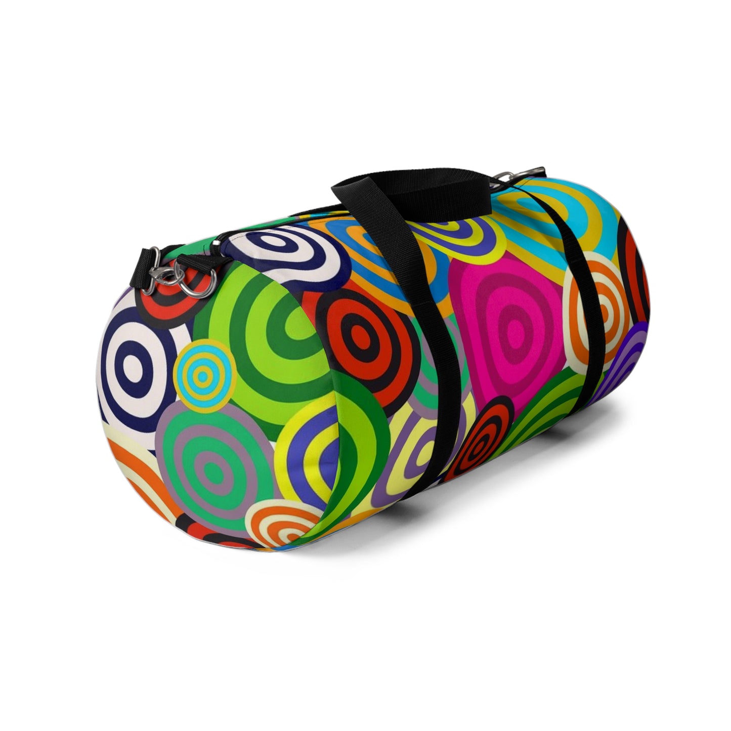 Colorful Swirl Duffel Bag for Gym, Travel, or Weekend Getaways, Fun Design, Perfect Gift for Adventurers, Gym Lovers, Holiday Travel