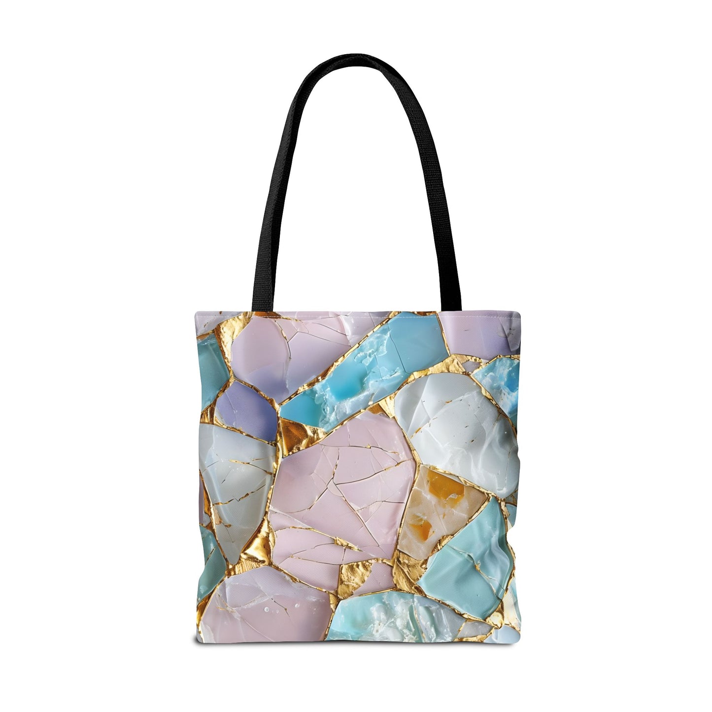 Elegant Geode Tote Bag - Chic Shopping Bag, Stylish Beach Tote