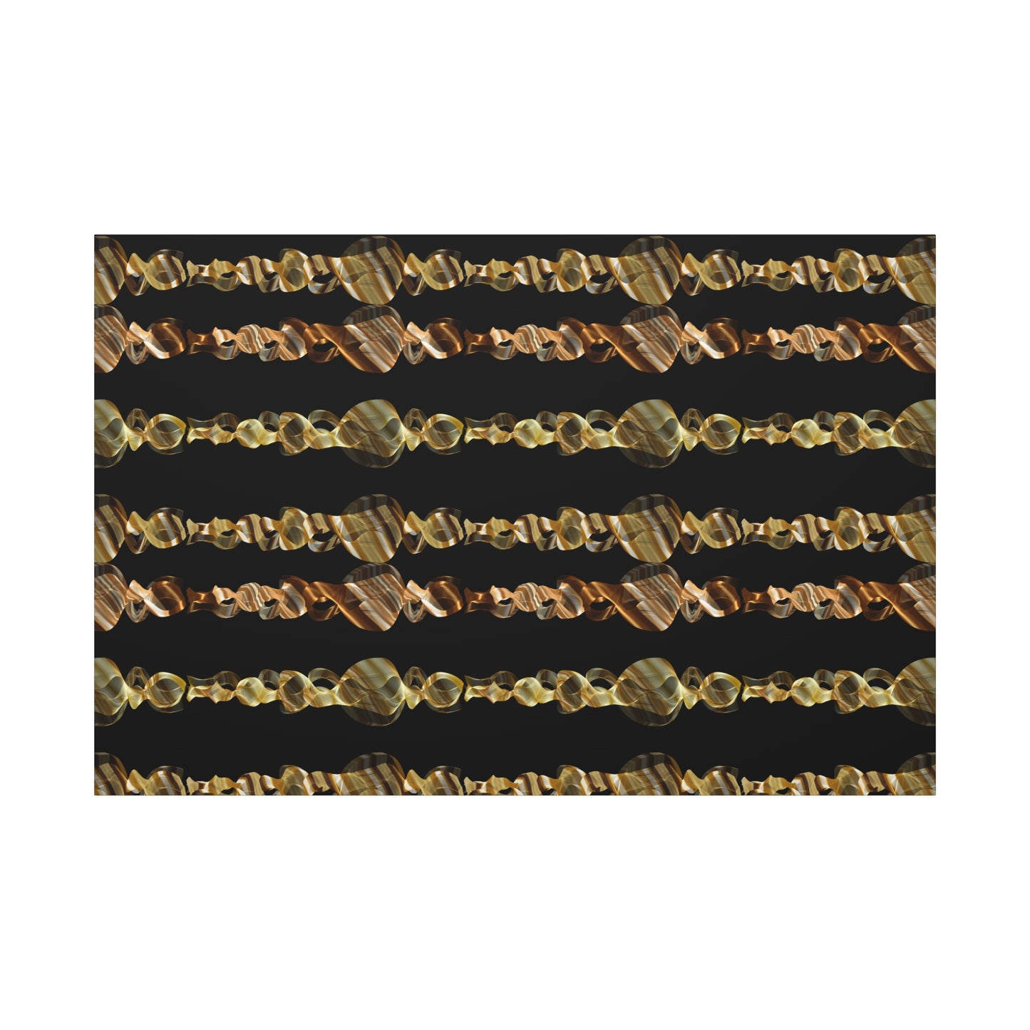 Artistic Canvas Gold and Black