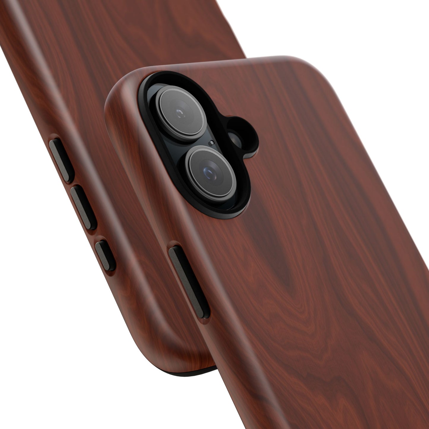 Wood Grain Phone Case, Stylish Tough Cases, Nature-Inspired Protective Cover, Unique Gifts for Him and Her, Eco-Friendly Tech Accessory