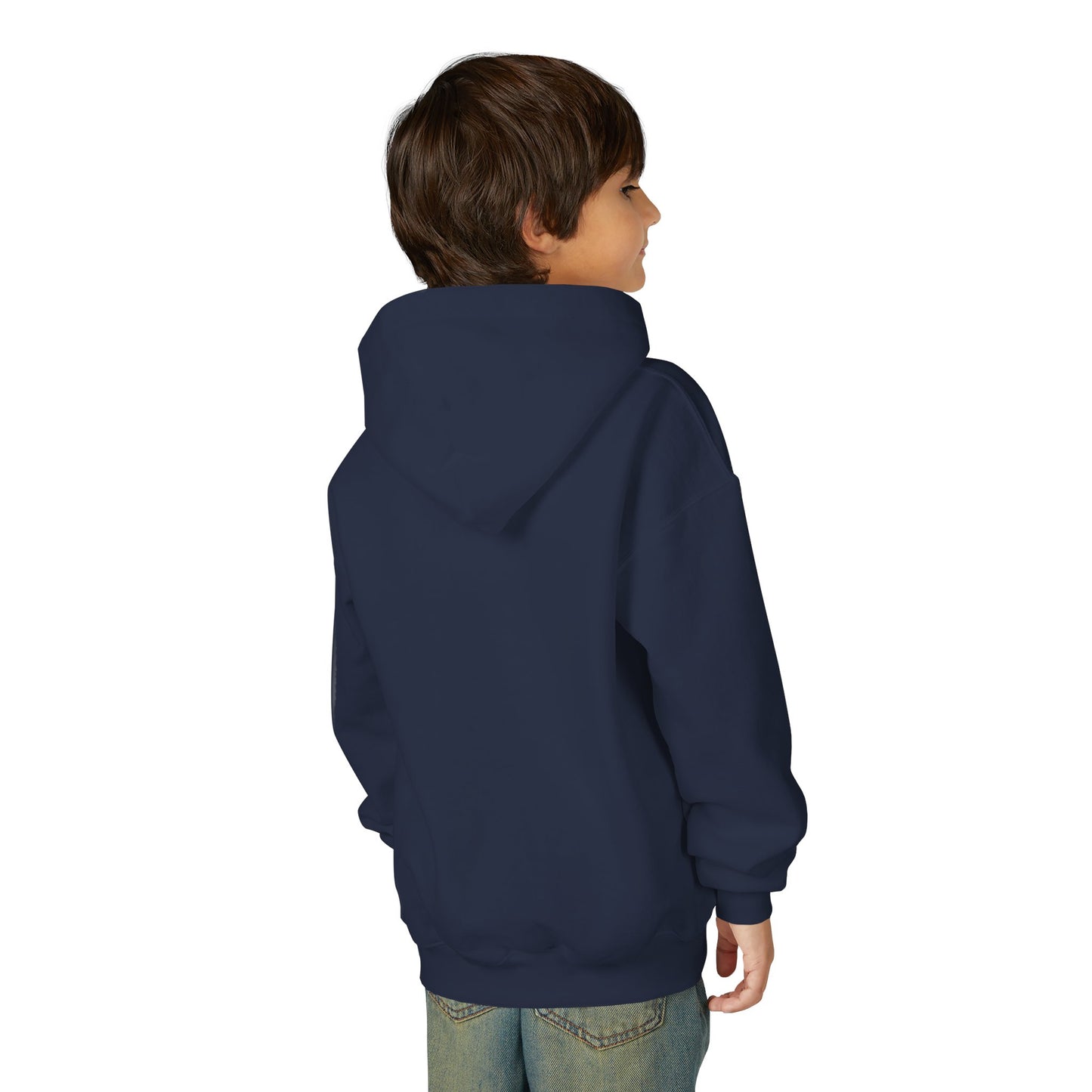 Kids Snowman Hoodie — Cute Polar Bear & Snowman Holiday Sweatshirt