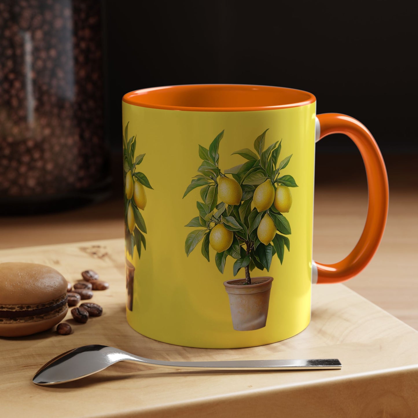 Lemon Tree Accent Coffee Mug - Cheerful Gift for Garden Lovers, Unique Kitchen Decor, Spring Celebration, Housewarming Present, [...]