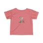 Colorful Letter Y Infant Tee, Cute Baby Shirt, Toddler Apparel, Gifts for New Parents, Baby Shower, Playdate Outfit
