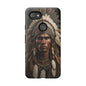 Native American Art Phone Case, Strong Culture Design, Unique Gift for Him or Her, Tough Cases, Customizable Protector, Tribal Style