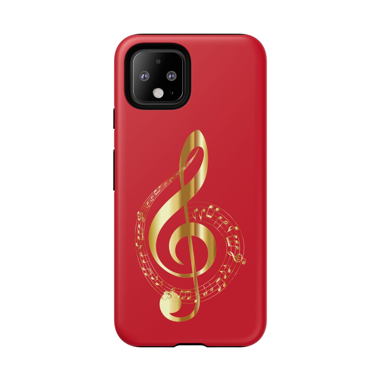 Tough Cases - Red Musical Note