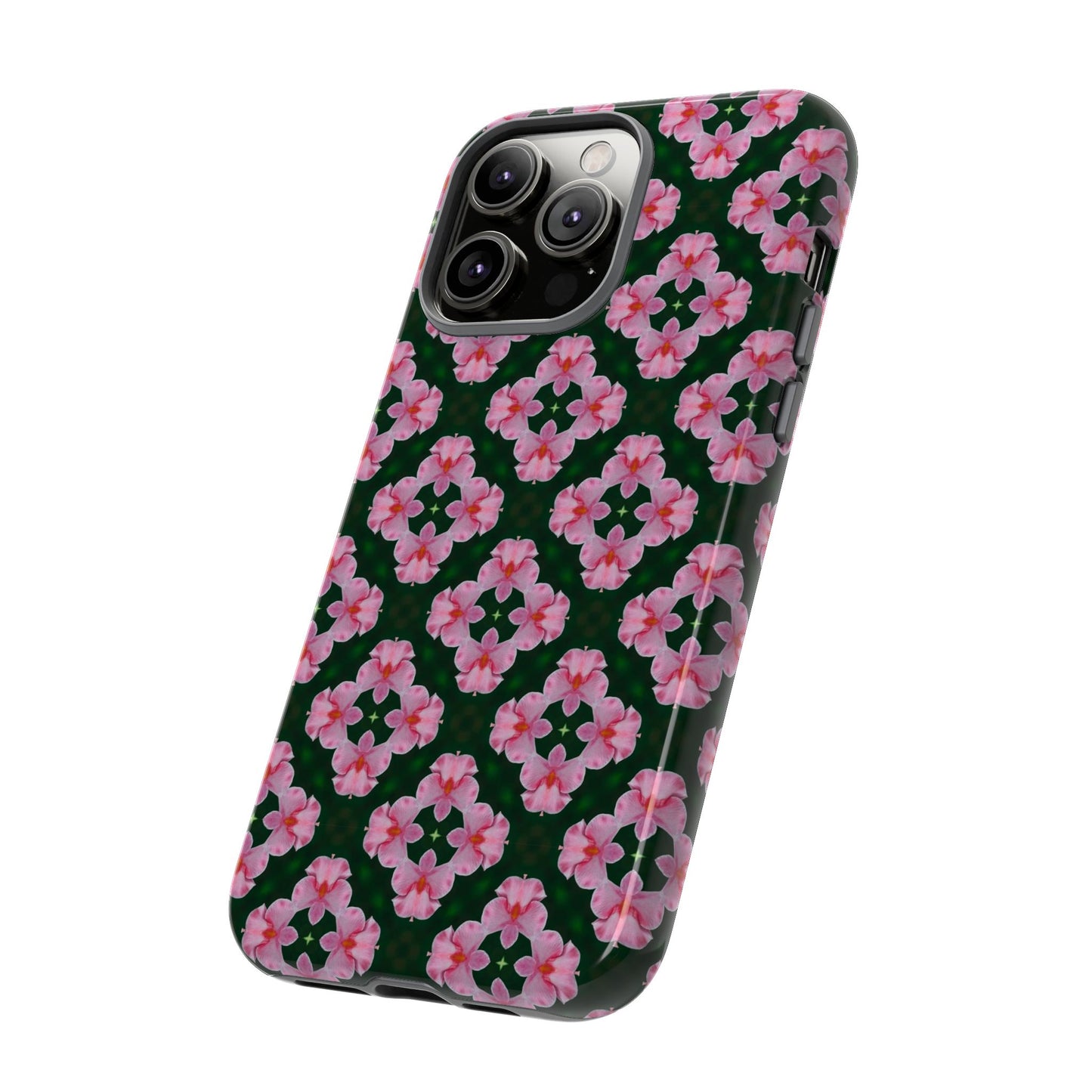 Tough Cases - Floral Phone Case, Stylish Protective Cover for Women, Gift Idea for Birthdays, Unique Floral Design, Trendy Tech Accessory