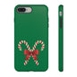 Candy Cane Phone Case: Holiday Spirit, Festive Gift, Cute Accessories, Christmas Decor, Seasonal Style