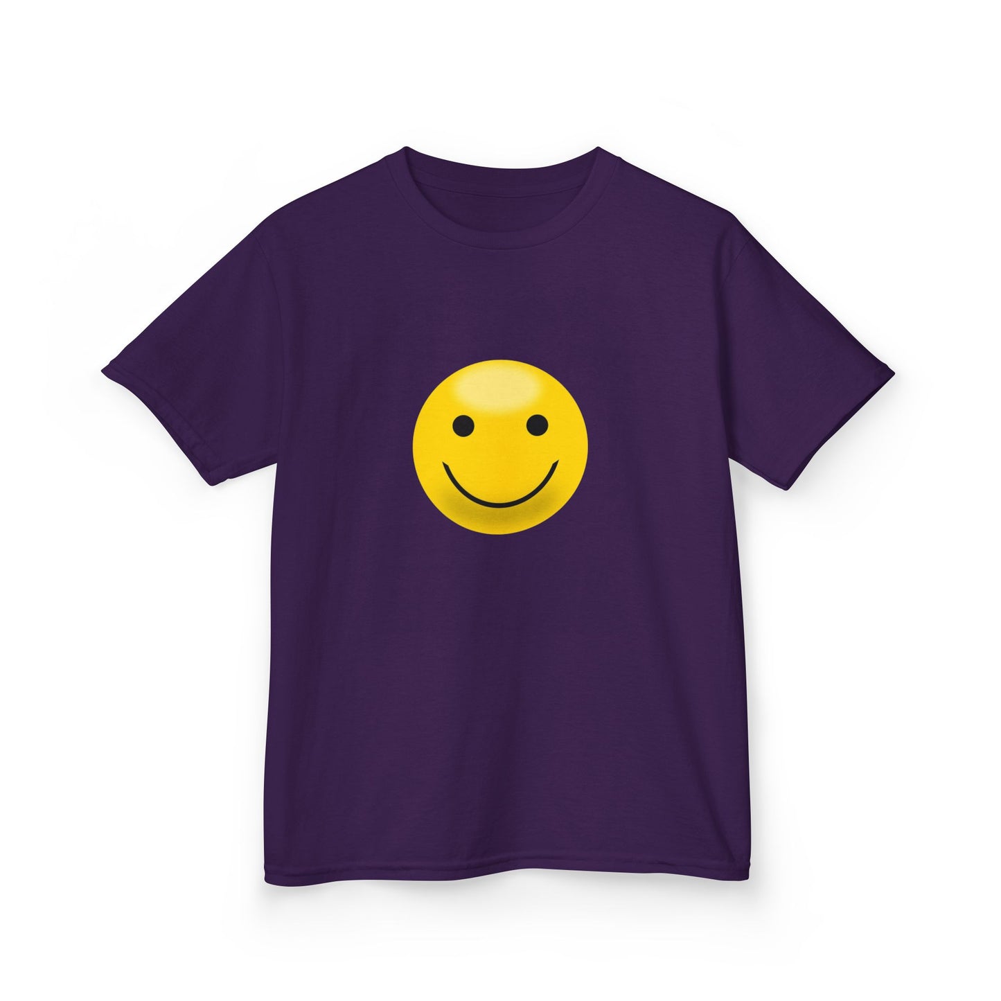 Smiley Face Kids Tee, Funny Kids Shirt, Cute Summer Tee, Gift for Kids, Playful Children