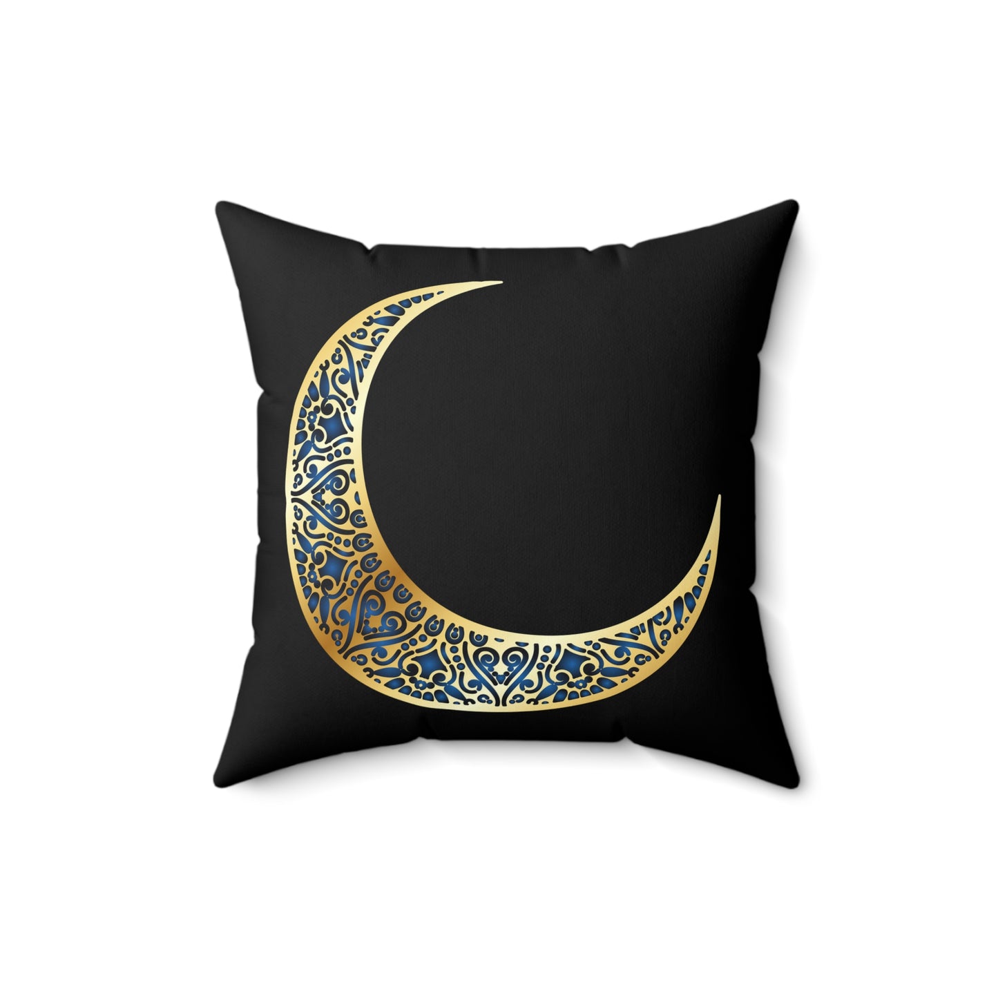 Bohemian Moon Decorative Pillow, Elegant Home Decor, Gift for Moon Lovers, Cozy Living Room Accent, Unique Bedroom Accessory