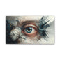 Surreal Canvas Wall Art, Eye with Vintage Clock