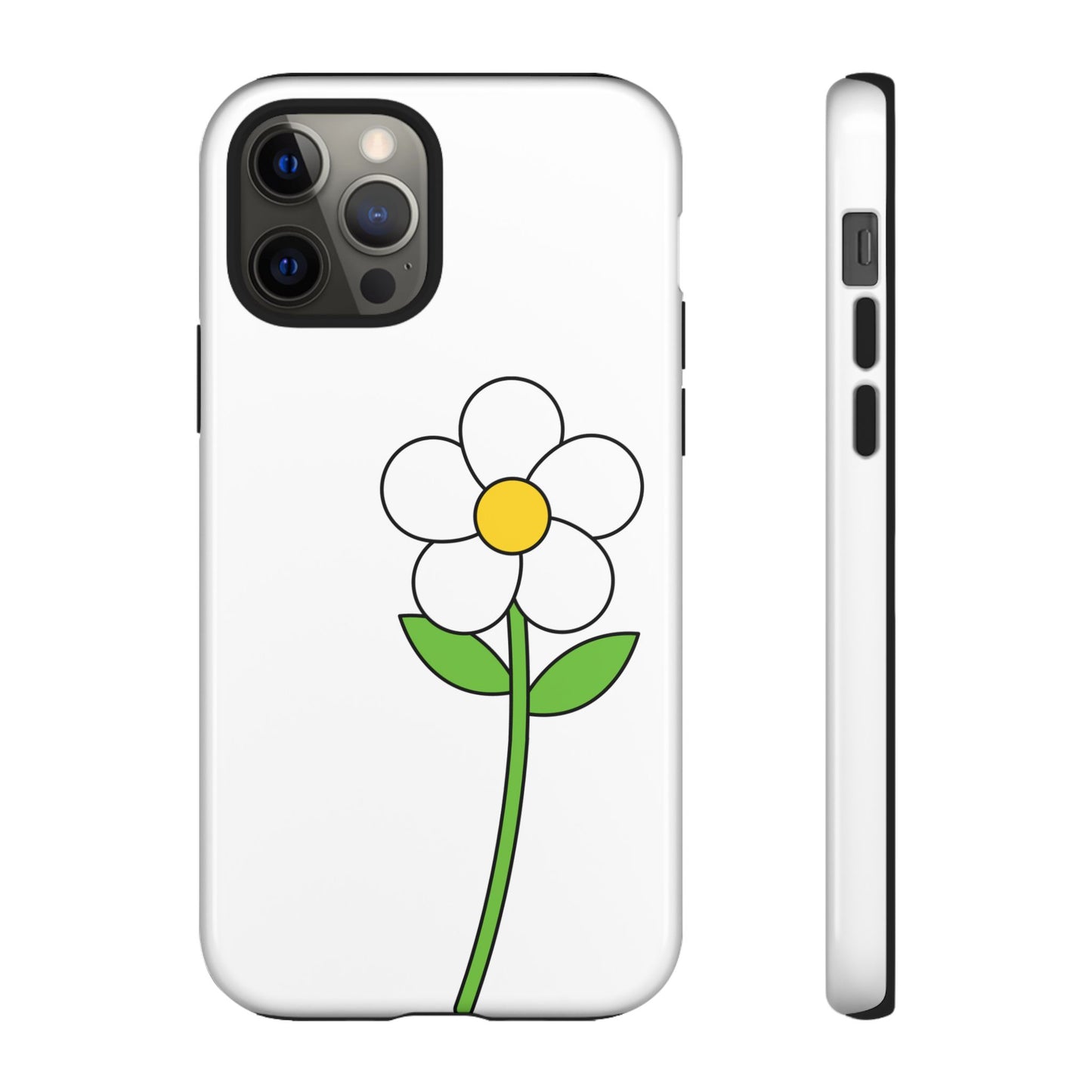 Floral Phone Case, Tough Cases with Flower Design, Cute Phone Accessory, Gifts for Her, Spring Decor, Unique Phone Cases