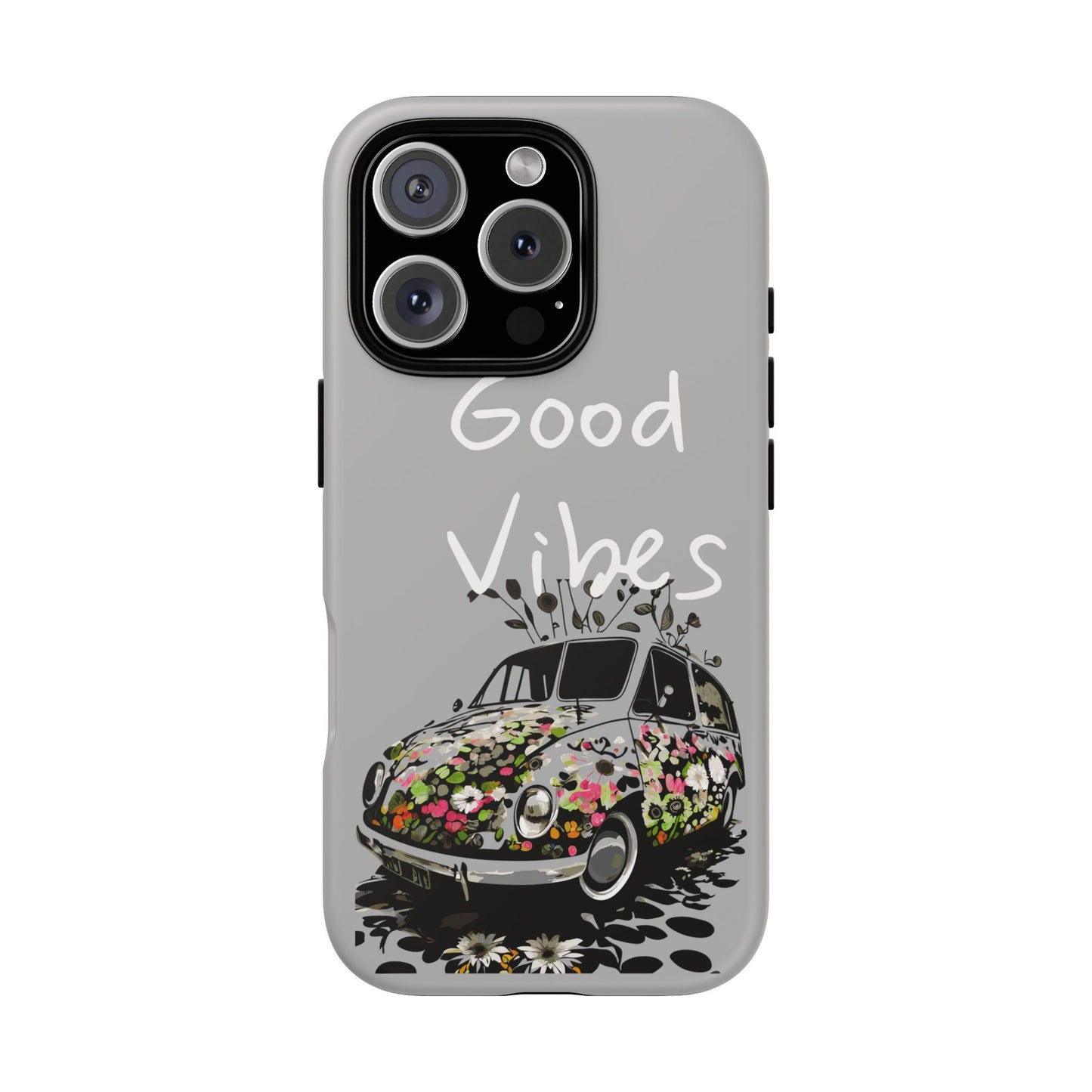Floral Phone Case | Good Vibes, Phone Accessories, Gift for Her, Trendy Tech, Summer Vibes, Birthday Gift