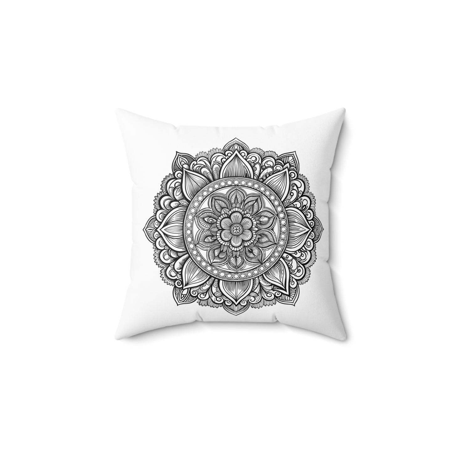 Boho Mandala Pillow