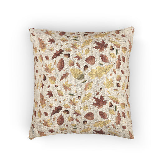 Bohemian Woven Pillow, Cozy Decorative Cushion, Earthy Home Decor, Gift for Nature Lovers, Fall Accent Pillow, Handmade Room Accessory