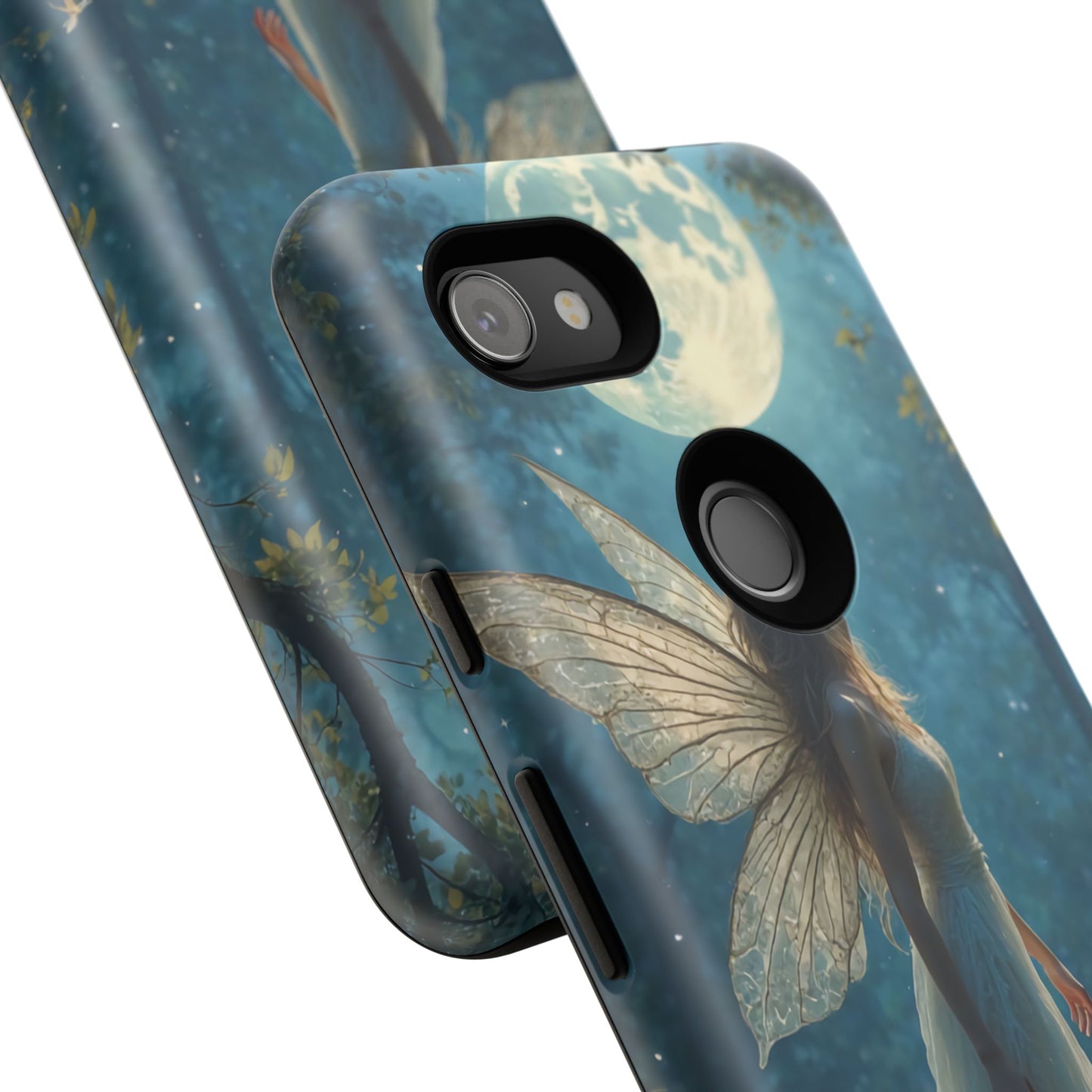 Fairy Moon Phone Case | Tough Cases for Nature Lovers, Fantasy Gift, Boho Phone Accessory, Ethereal Aesthetic, Magical Design
