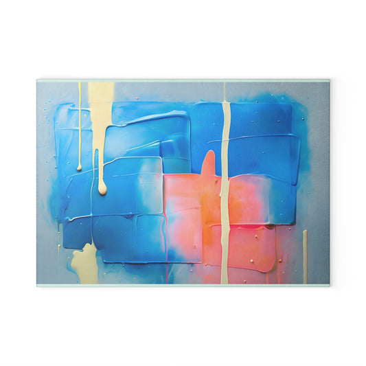 Artistic Glass Cutting Board - Colorful Kitchen Decor, Unique Gift, Modern [...]